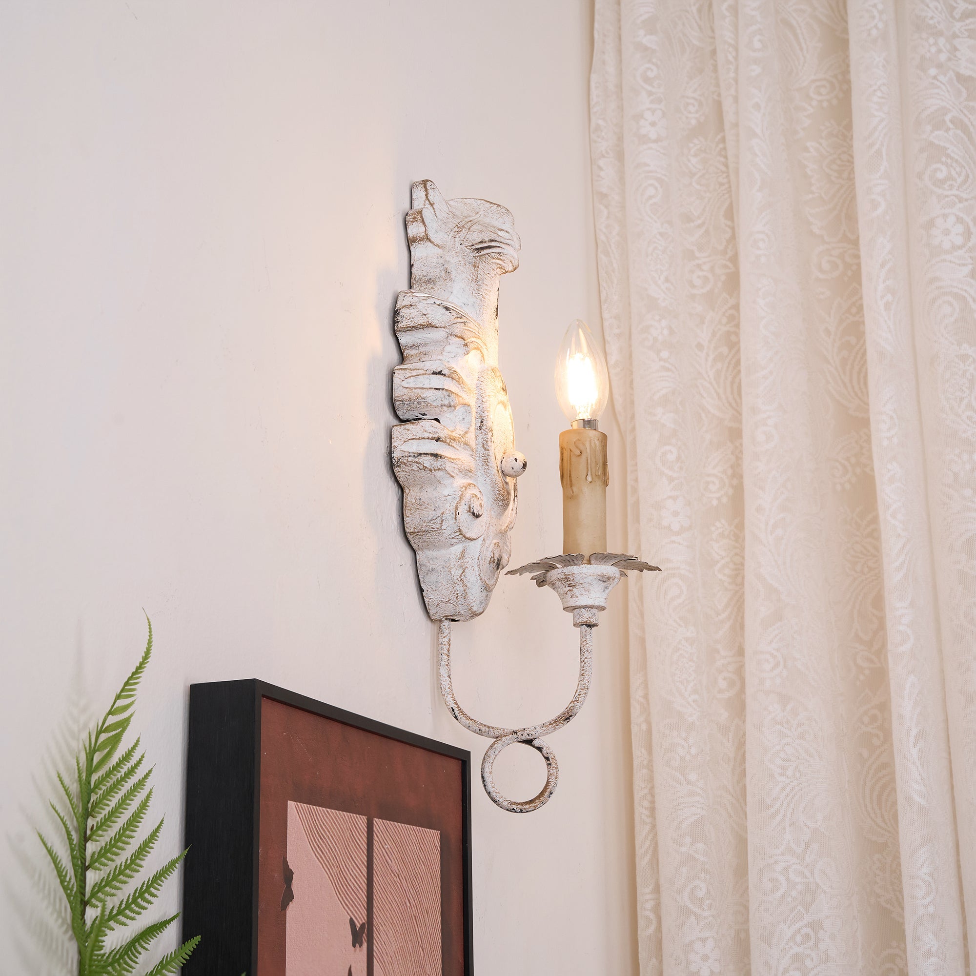 Applique da parete vintage Rasolere