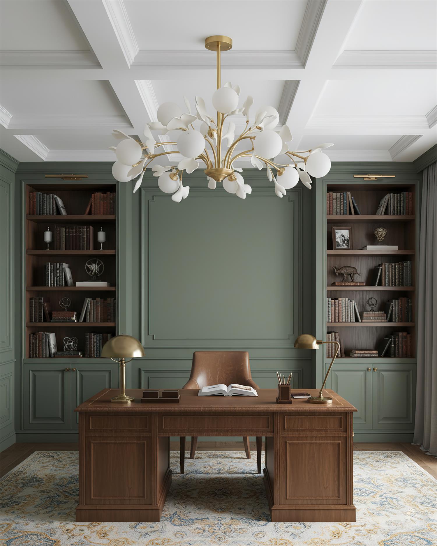 Lampadario Ginkgo Leiva