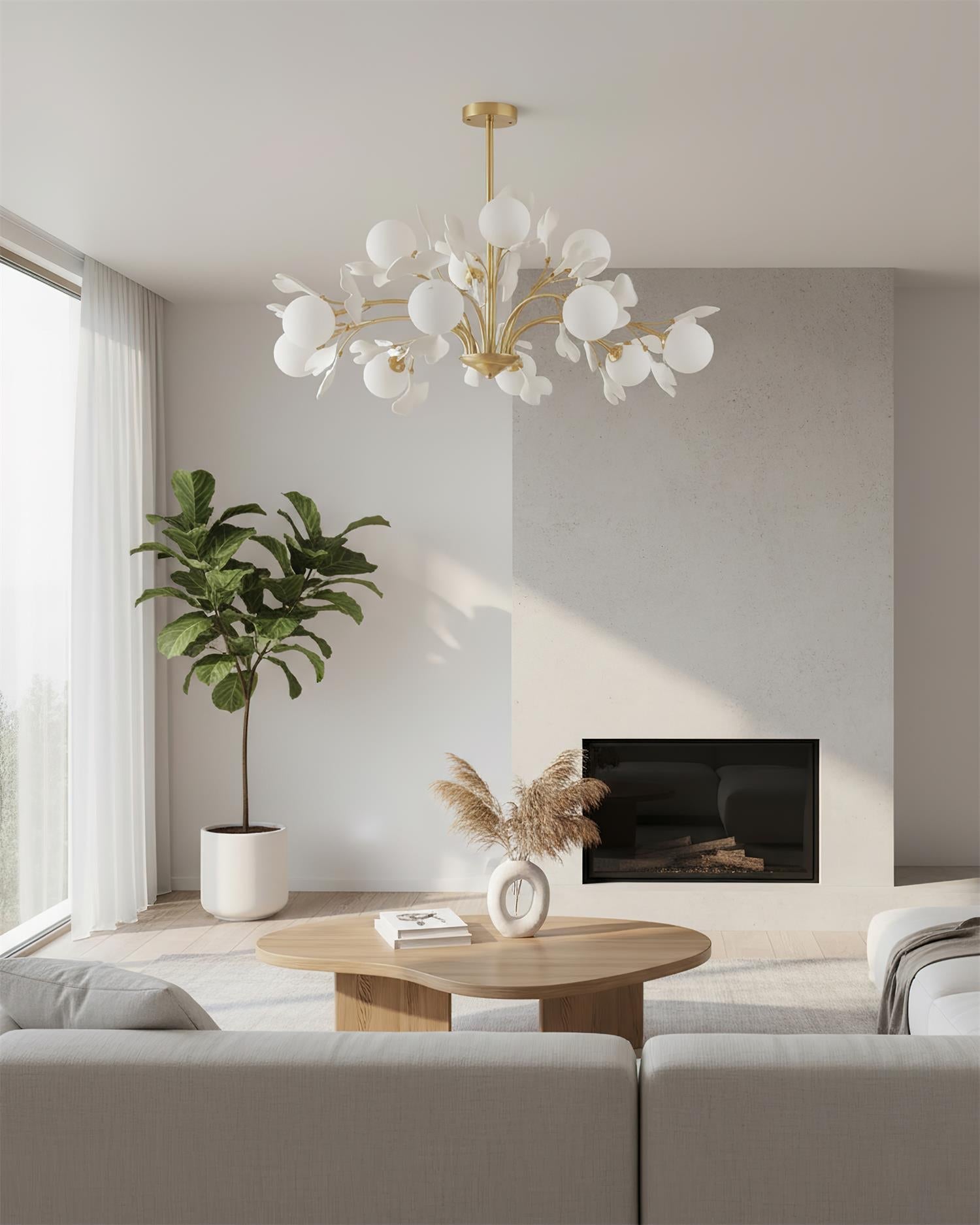 Lampadario Ginkgo Leiva