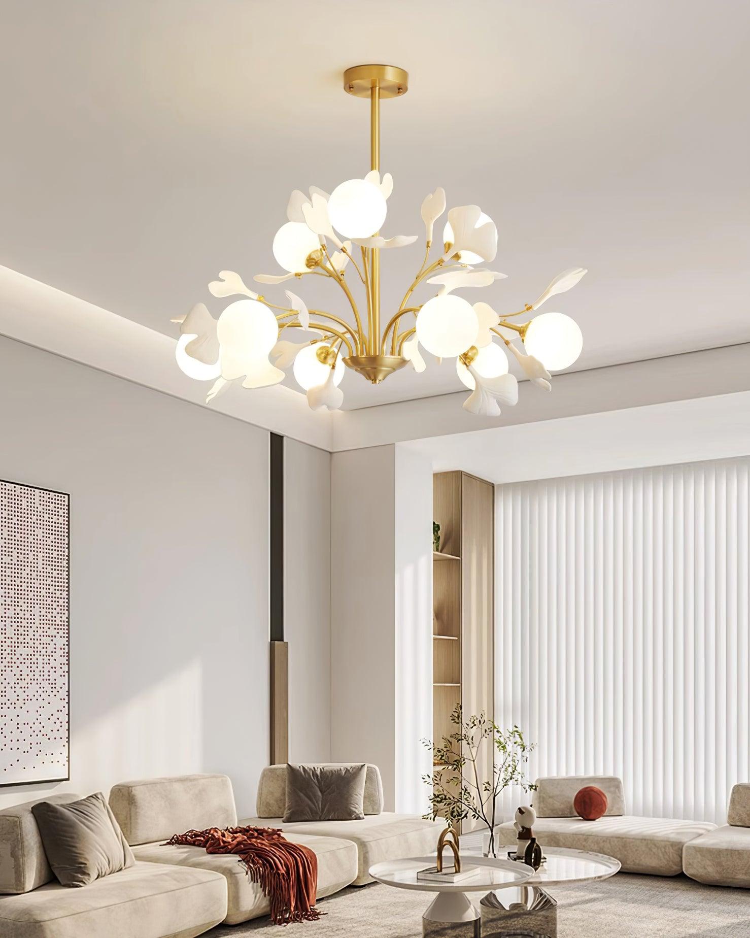 Lampadario Ginkgo Leiva
