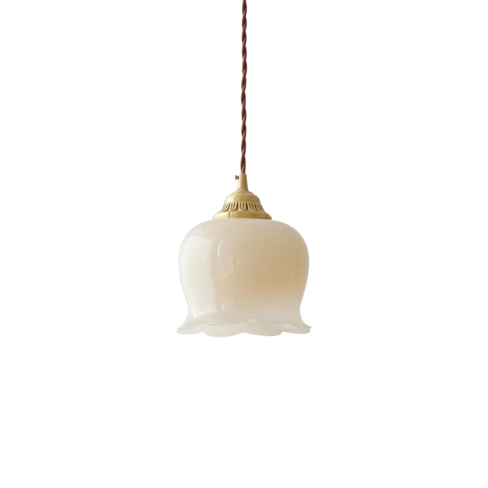 Lampada a sospensione floreale Solcira
