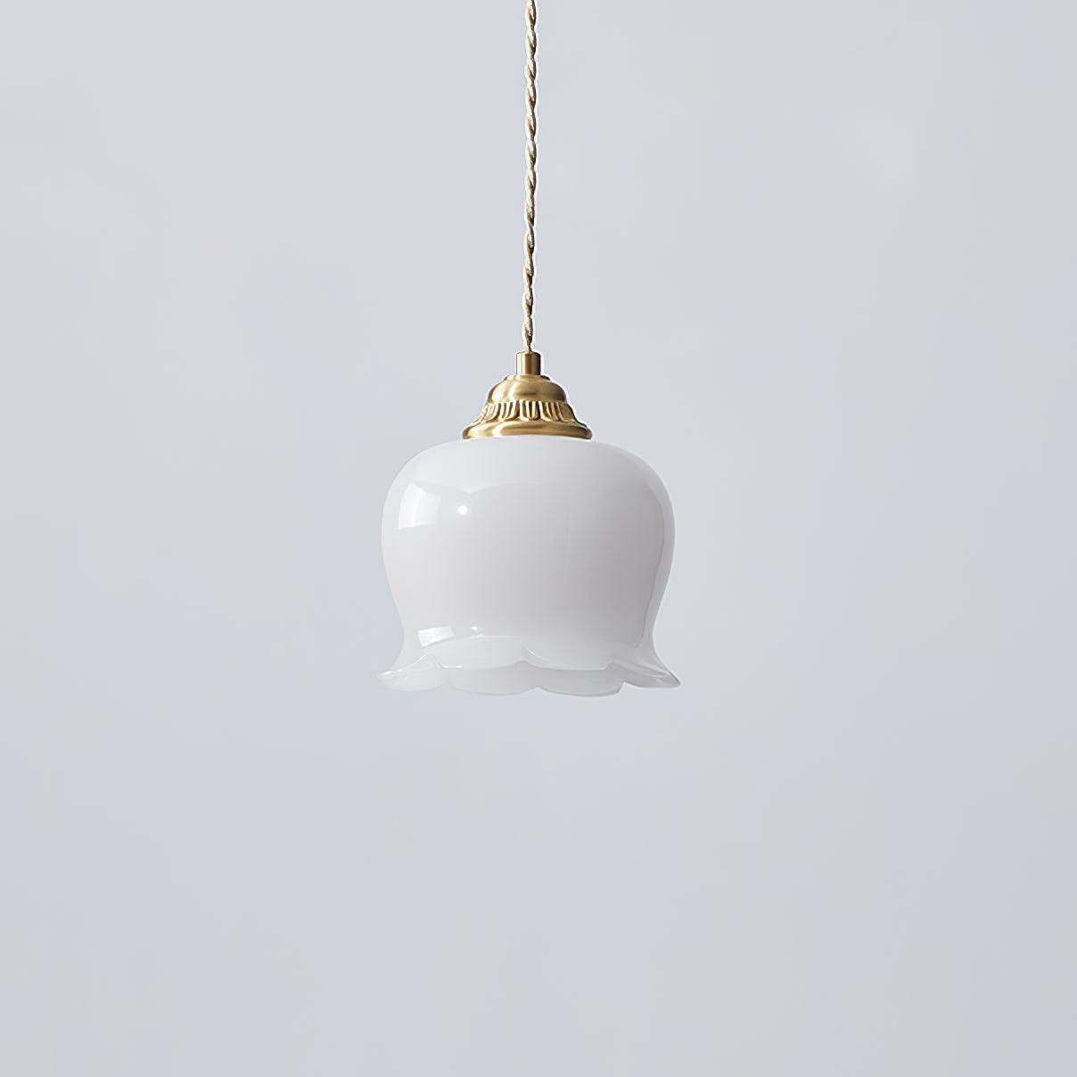 Lampada a sospensione floreale Solcira