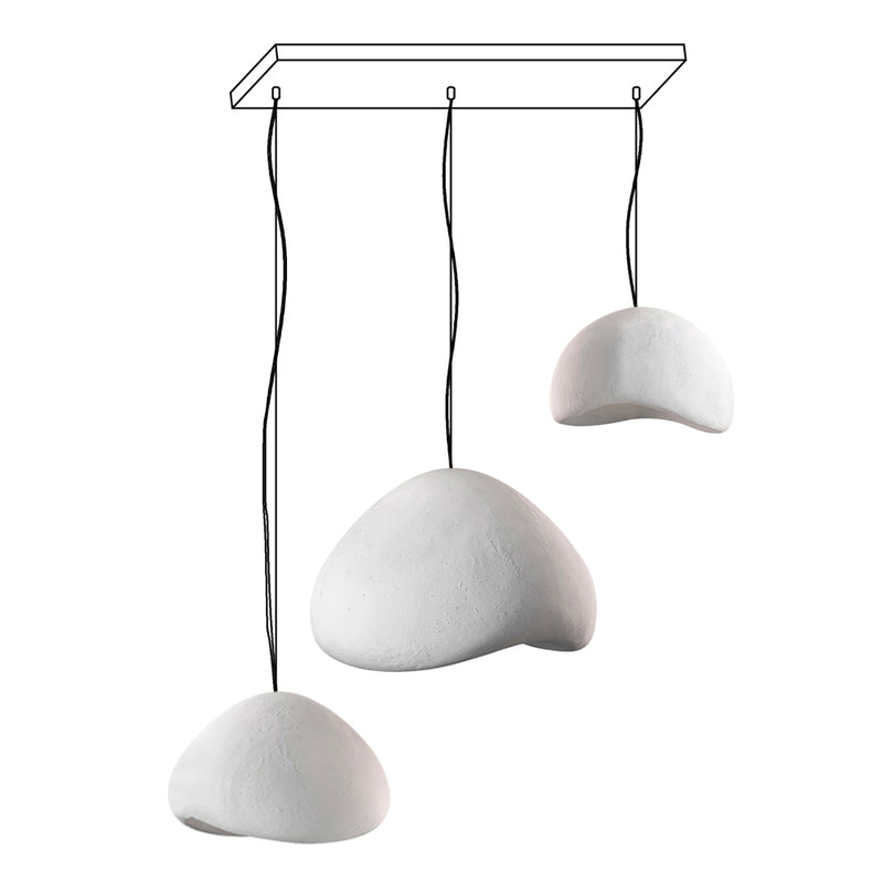 Lampadario organico Verenola