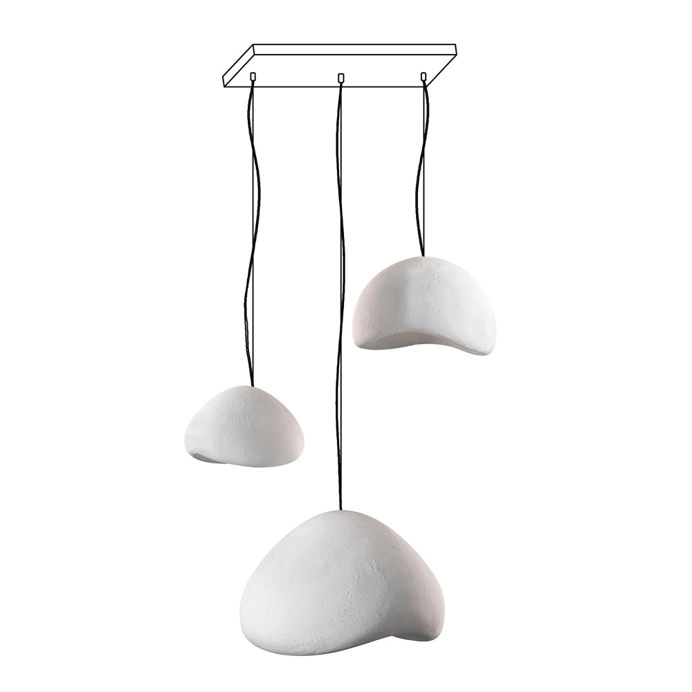Lampadario organico Verenola