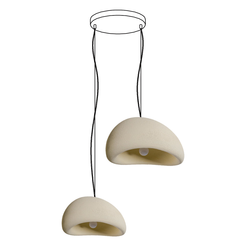 Lampadario organico Verenola