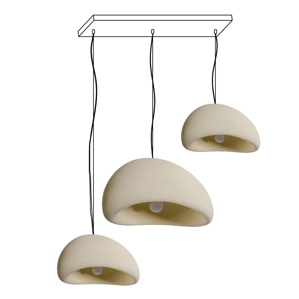 Lampadario organico Verenola