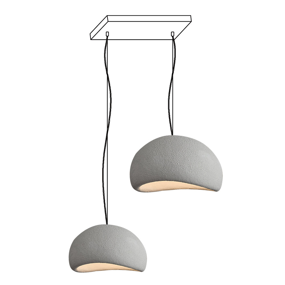 Lampadario organico Verenola