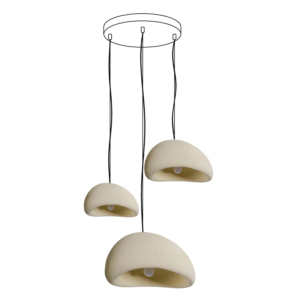 Lampadario organico Verenola