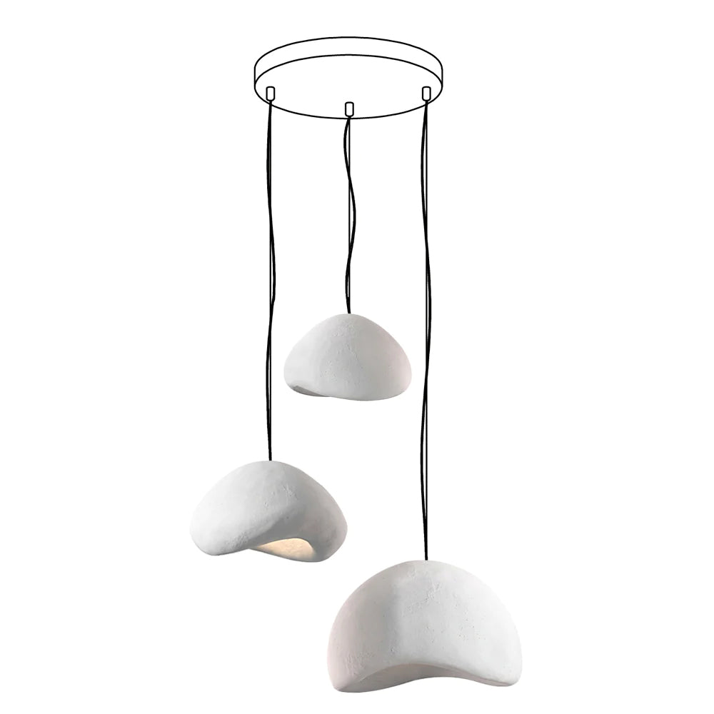 Lampadario organico Verenola