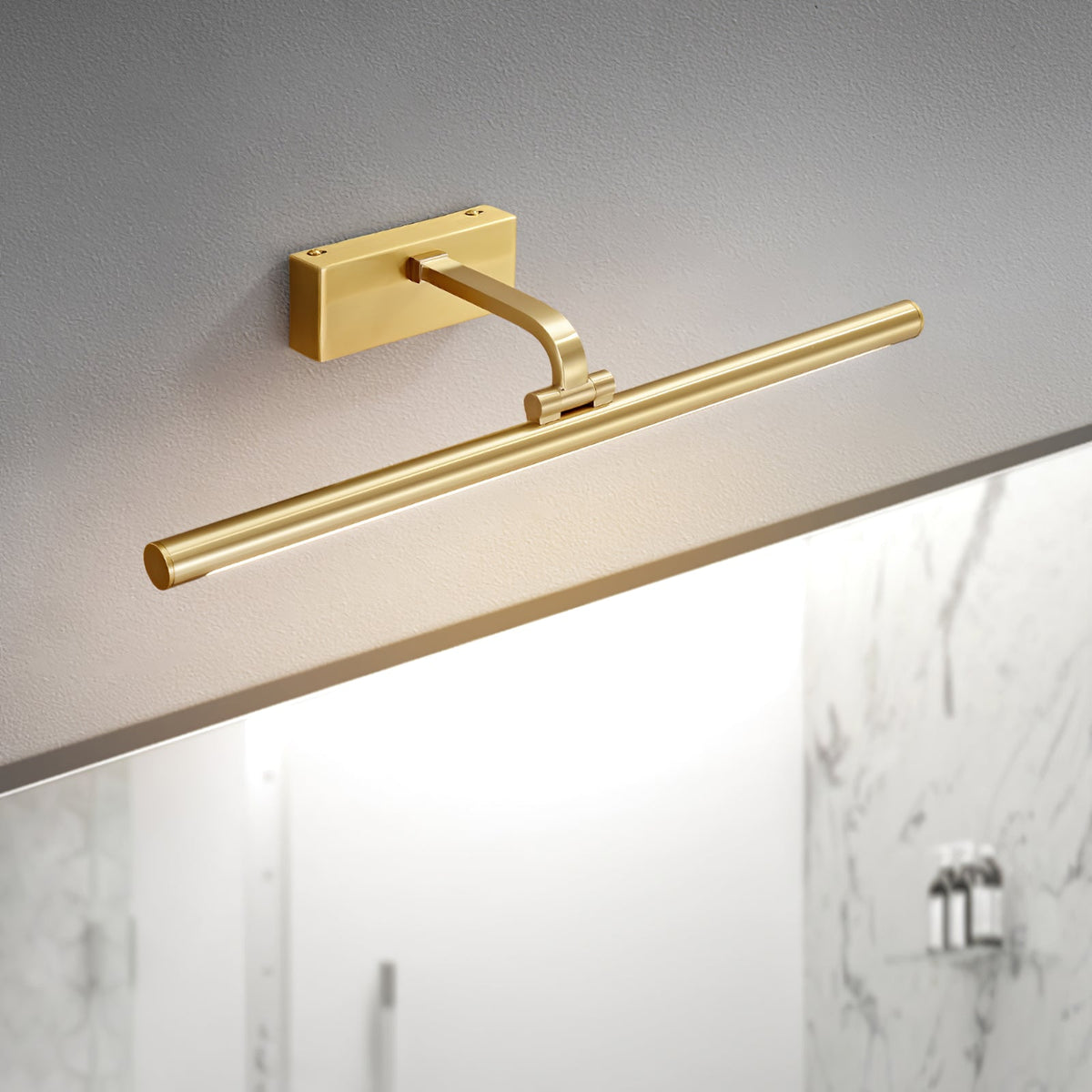 Walnut Color Linear LED Wall Light – detail 23