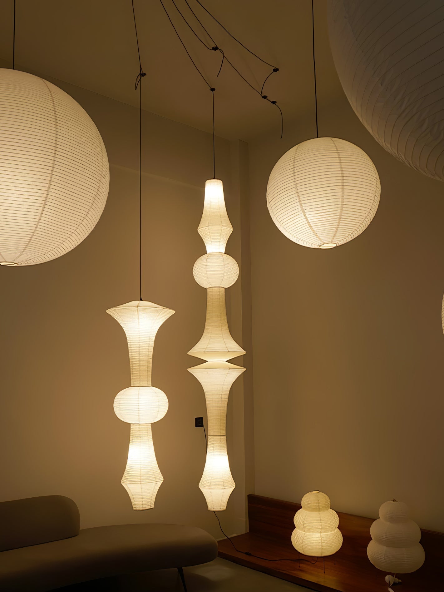 Lampada a sospensione Sanara