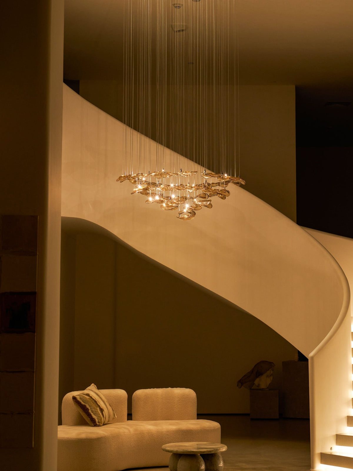 Wave Floating Leaf Chandelier – detail 39