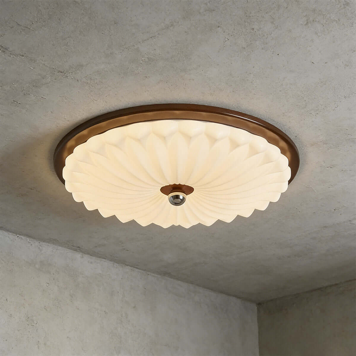 Plafoniera rotonda Zalenoro