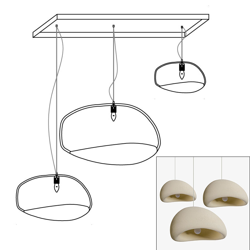 Lampadario organico Verenola