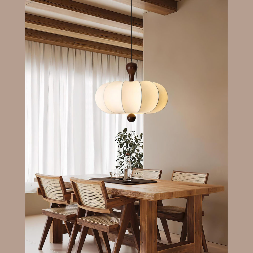 Lampada a sospensione scolpita Aruena