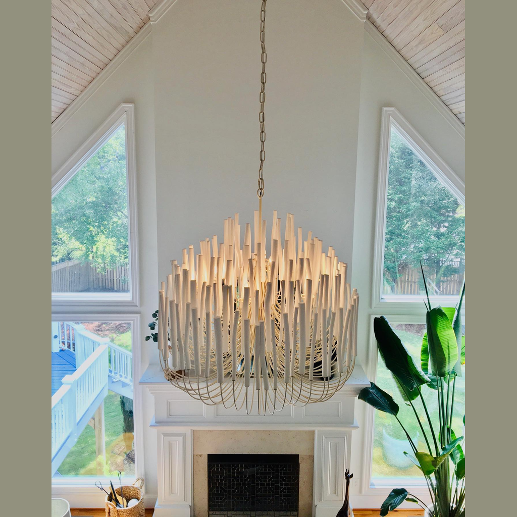 Lampadario rotondo Elanori