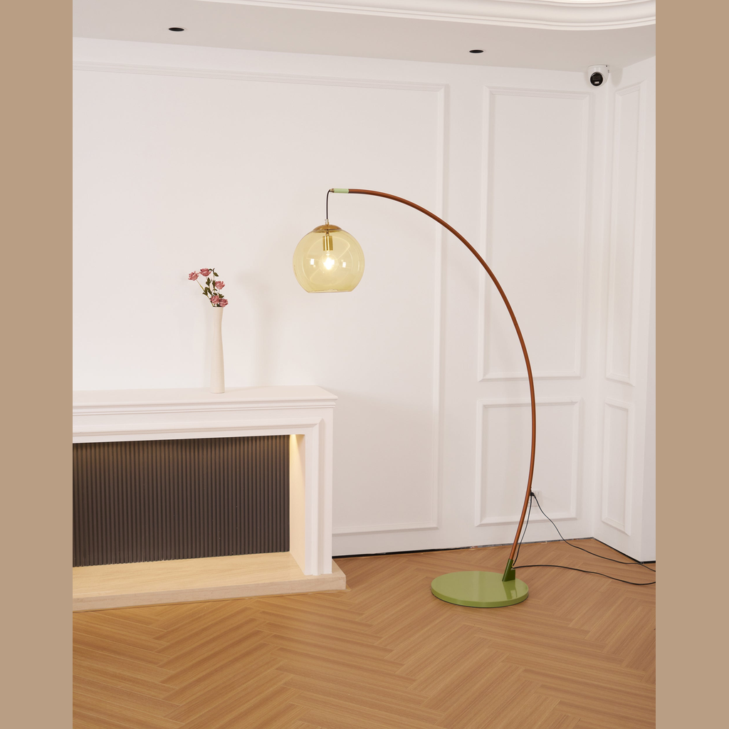 Lampada da terra ad arco Lorienca
