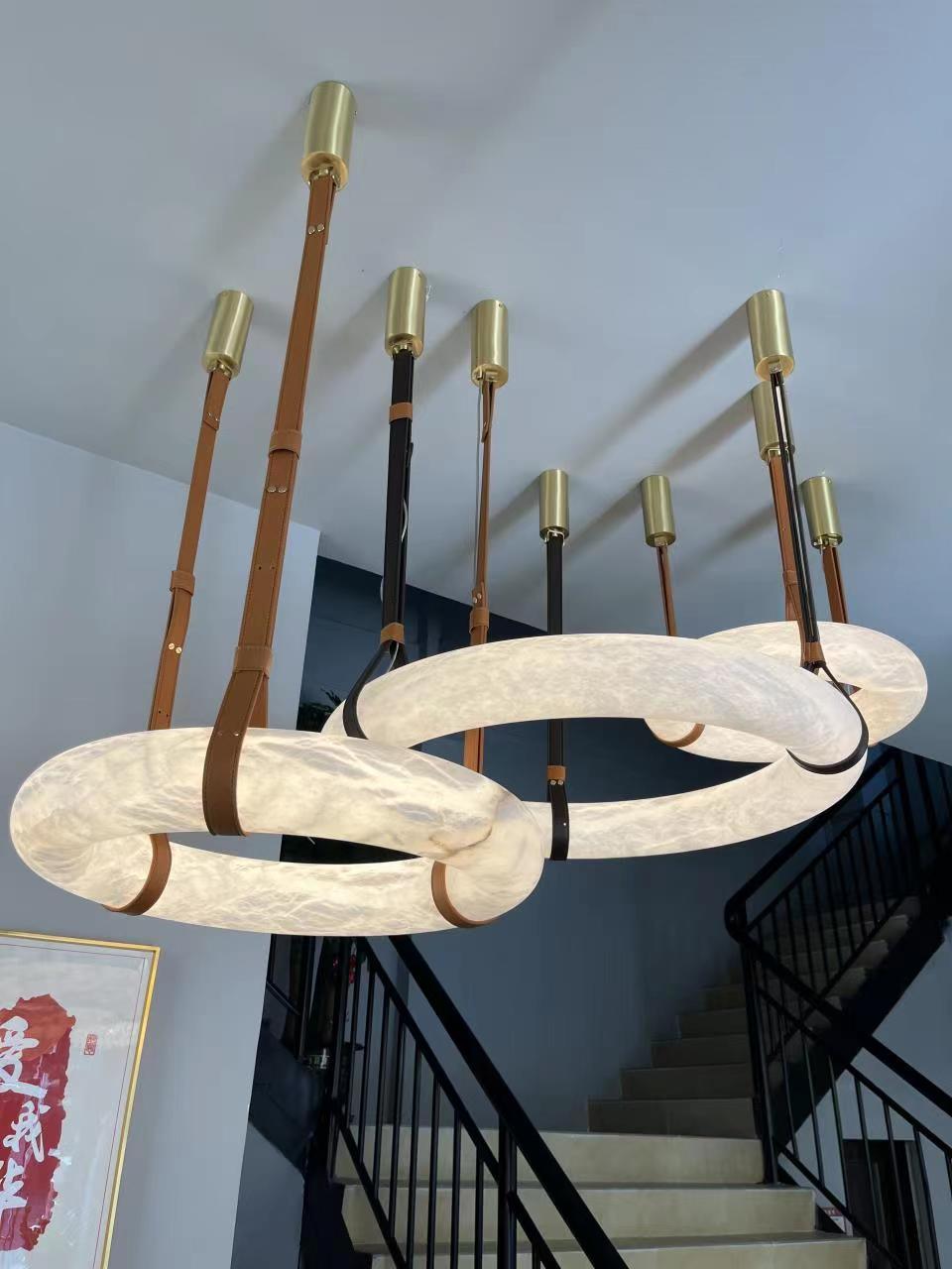 Oslo Alabaster Pendant Light A – detail 34