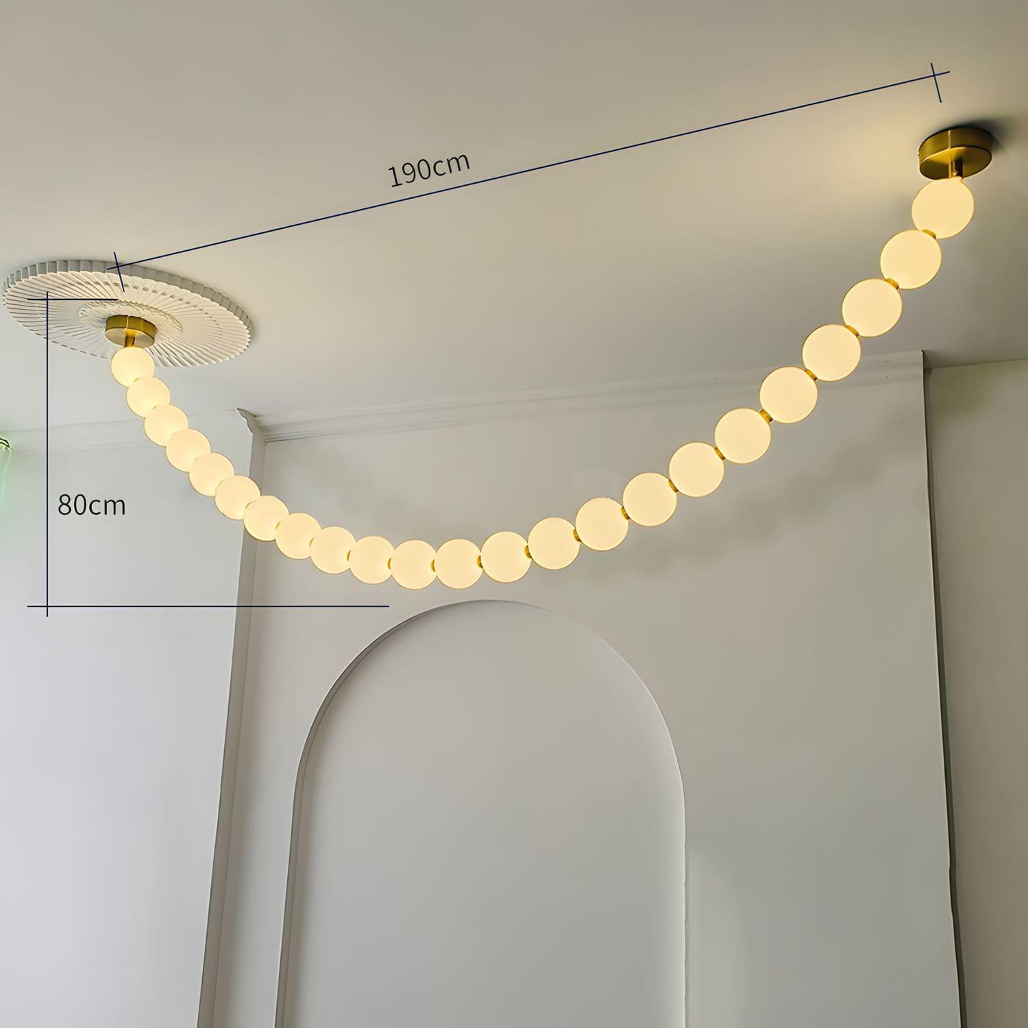 Lampadario a sfere Calonani