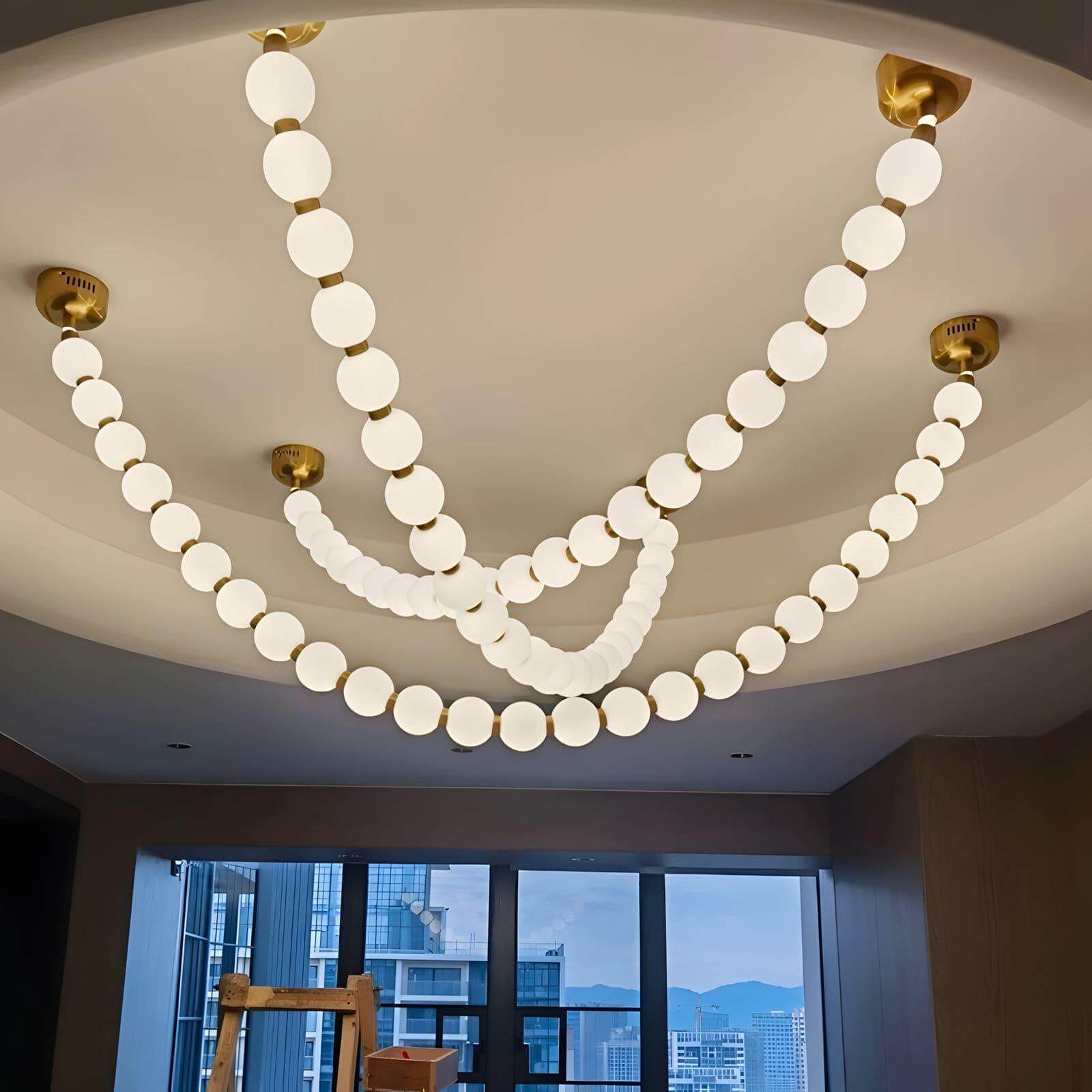 Lampadario a sfere Calonani
