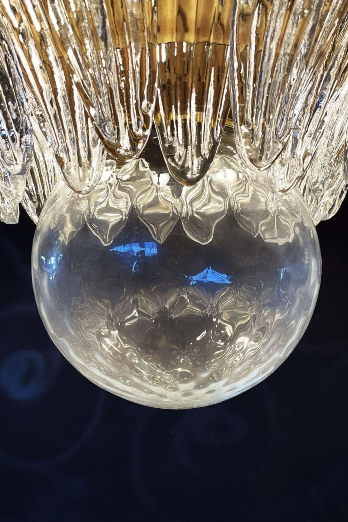 Lampadario a palmetta Solilola