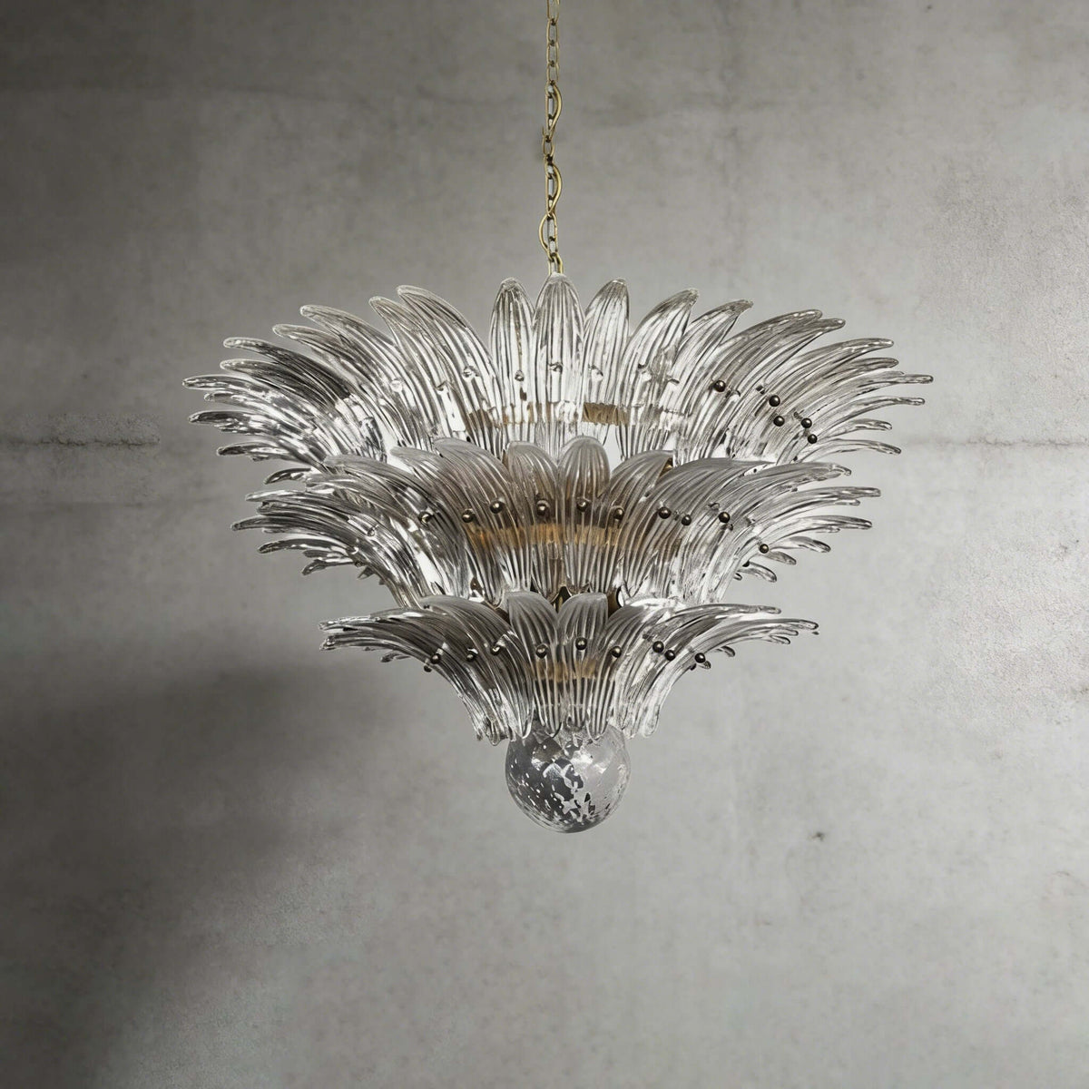 Lampadario a palmetta Solilola