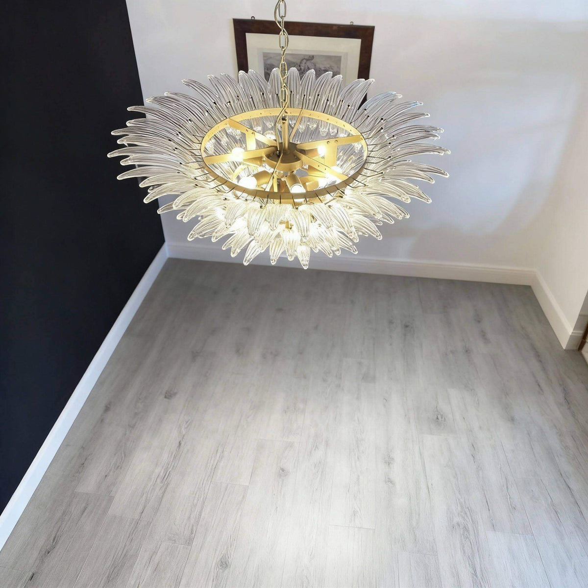 Lampadario a palmetta Solilola