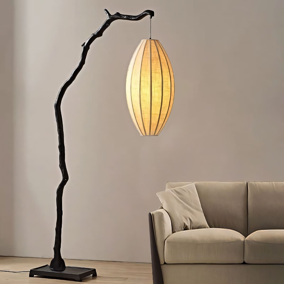 Lampada da terra ad albero Fiarre