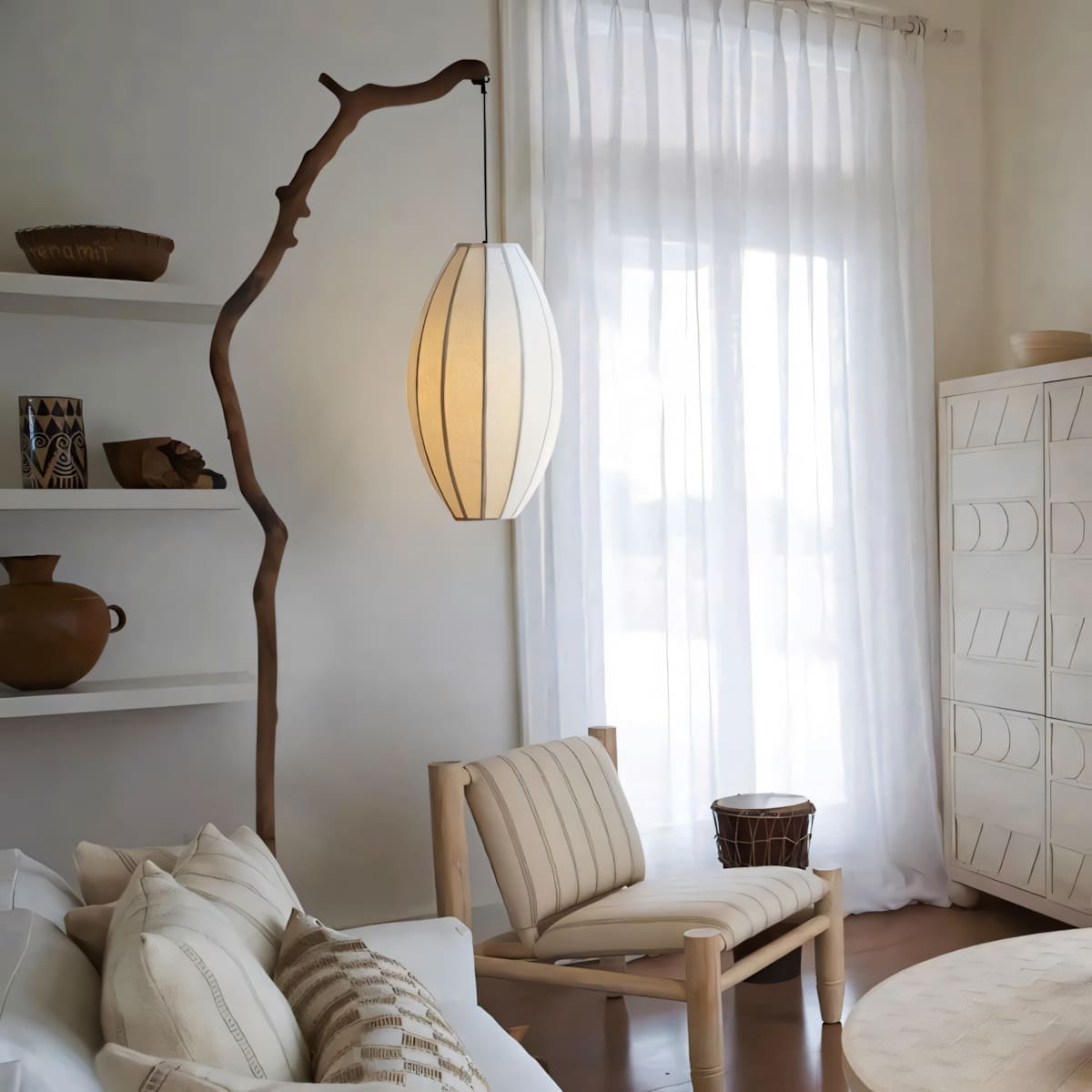Lampada da terra ad albero Fiarre