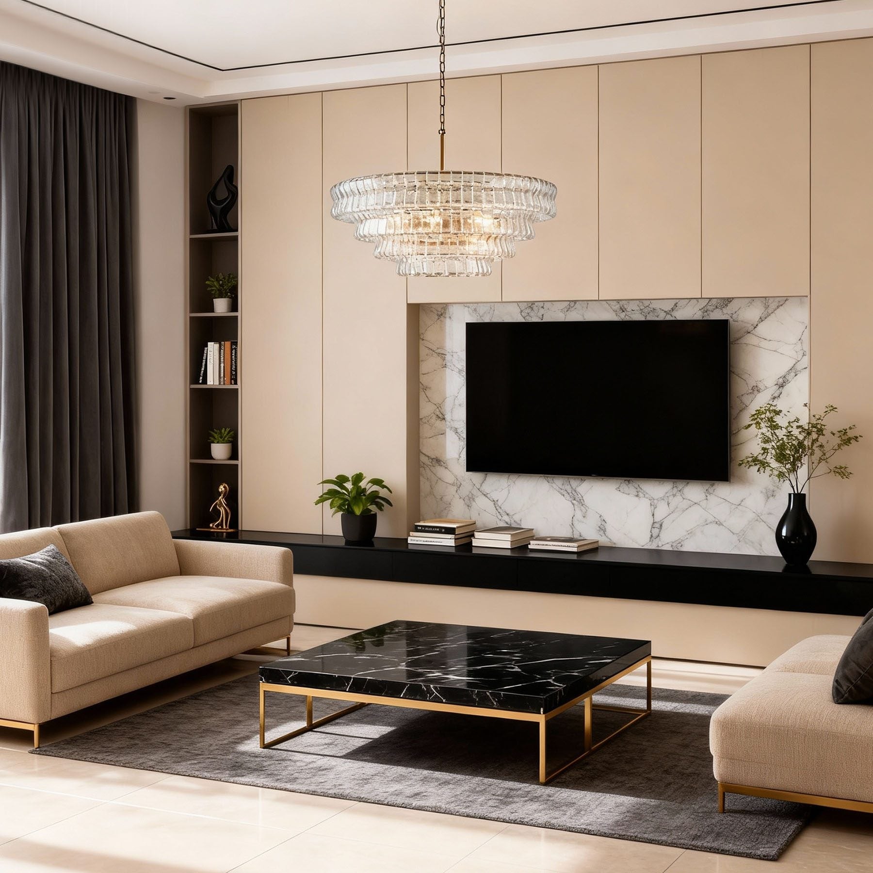Lampadario moderno Elirani
