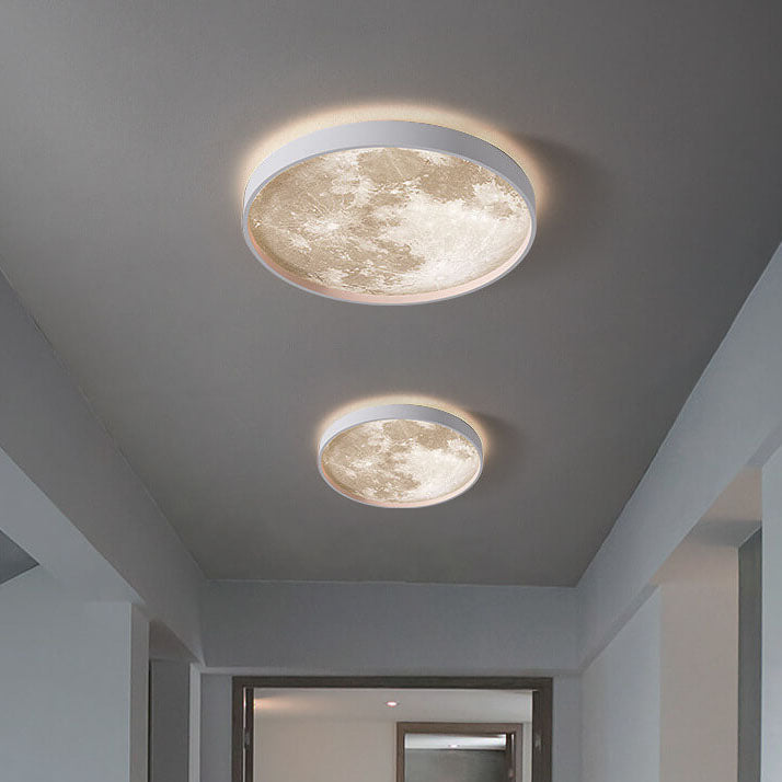 Lampada da soffitto Ferori a forma di luna