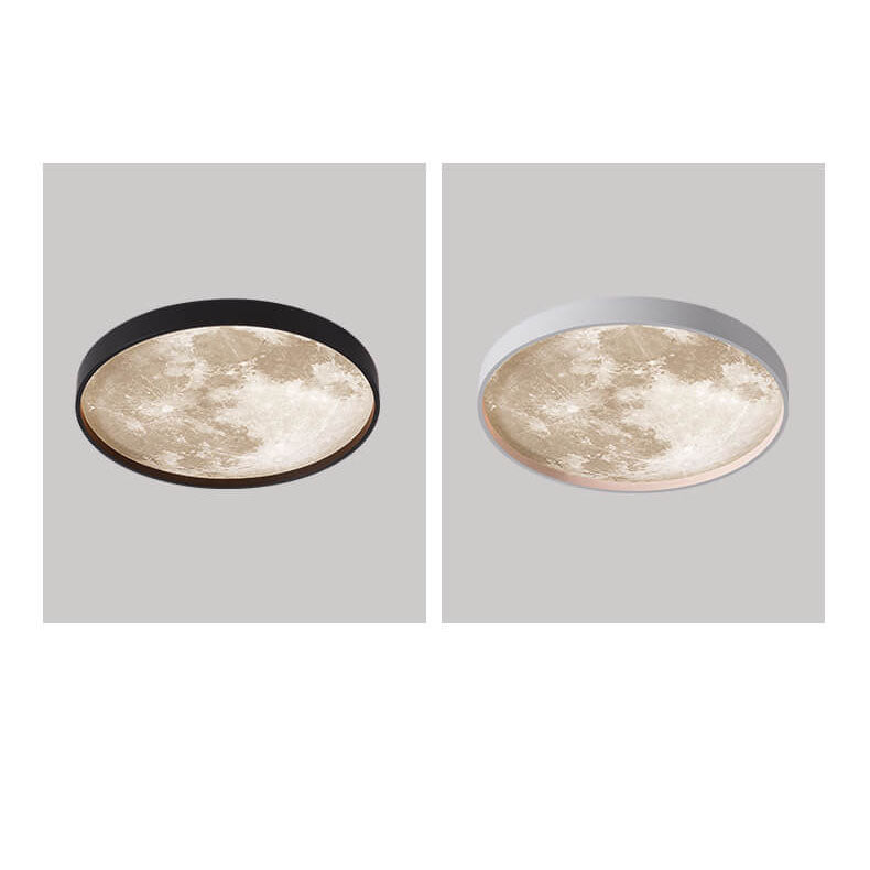 Lampada da soffitto Ferori a forma di luna