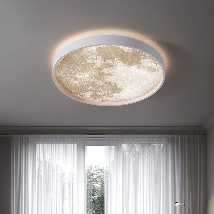 Lampada da soffitto Ferori a forma di luna