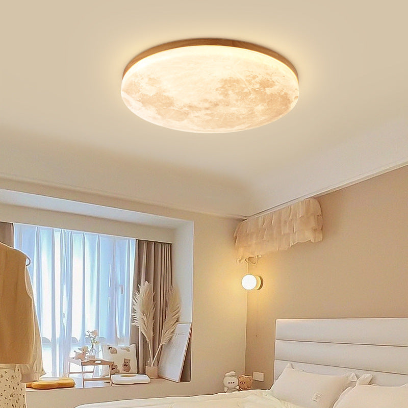 Lampada da soffitto Looro a forma di luna