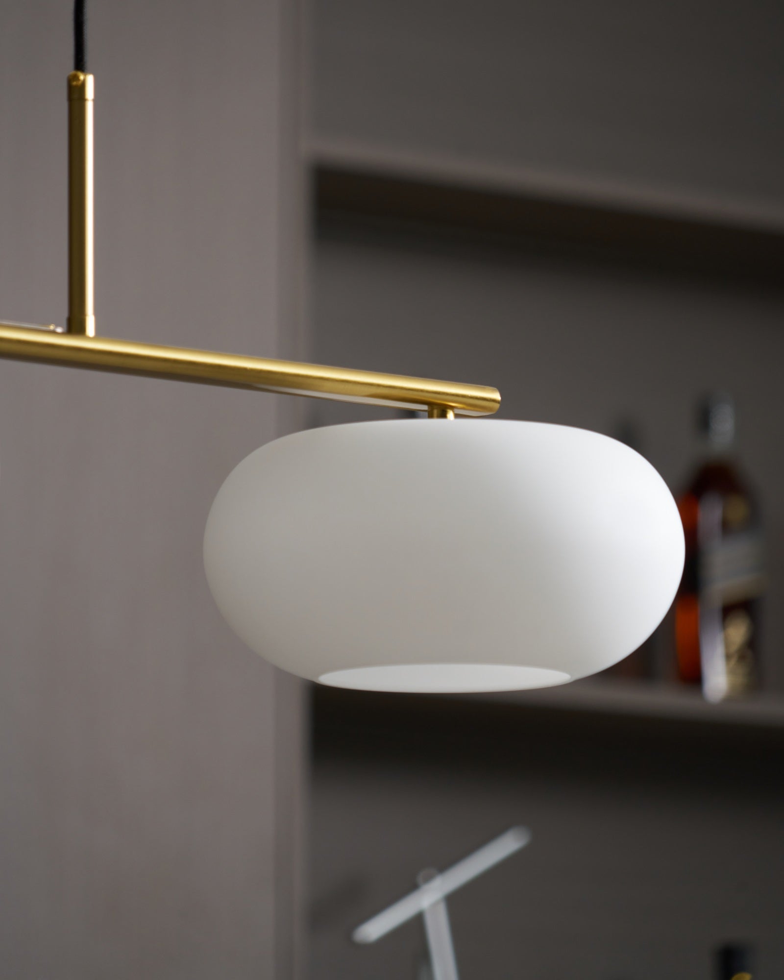 Lampada a sospensione globo Fioraelia