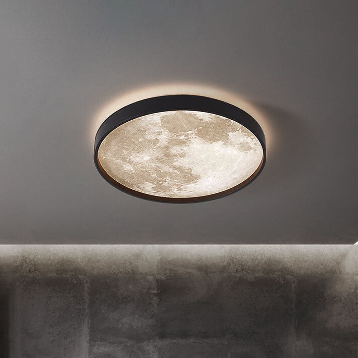 Lampada da soffitto Ferori a forma di luna