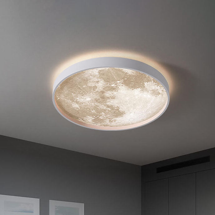 Lampada da soffitto Ferori a forma di luna