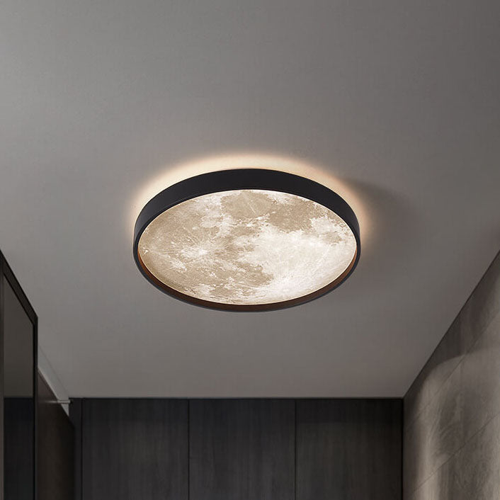 Lampada da soffitto Ferori a forma di luna