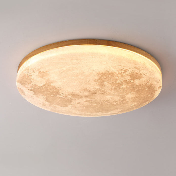 Lampada da soffitto Looro a forma di luna