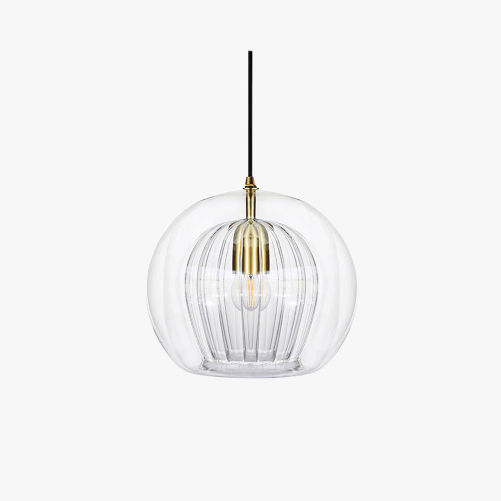 Lampada a sospensione globo Anseraro