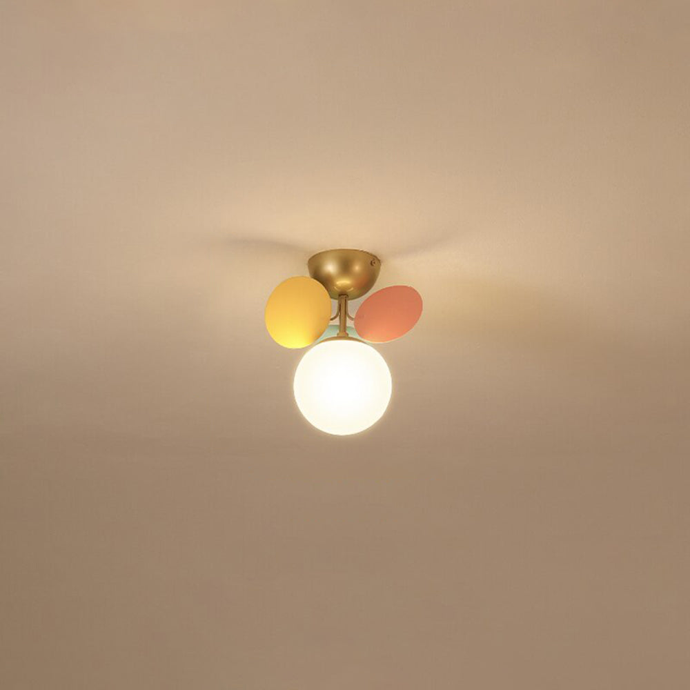 Lampadario floreale Orlonia