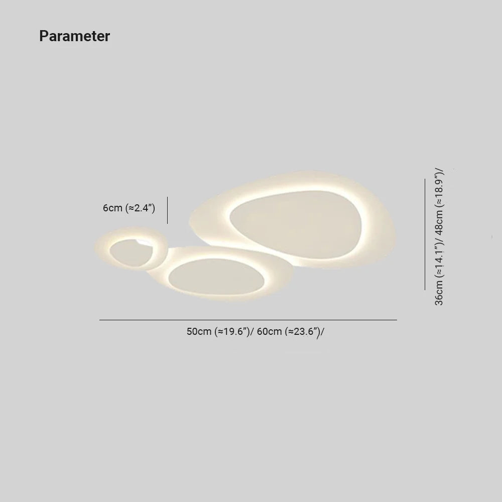 Plafoniera nuvola Peloretta