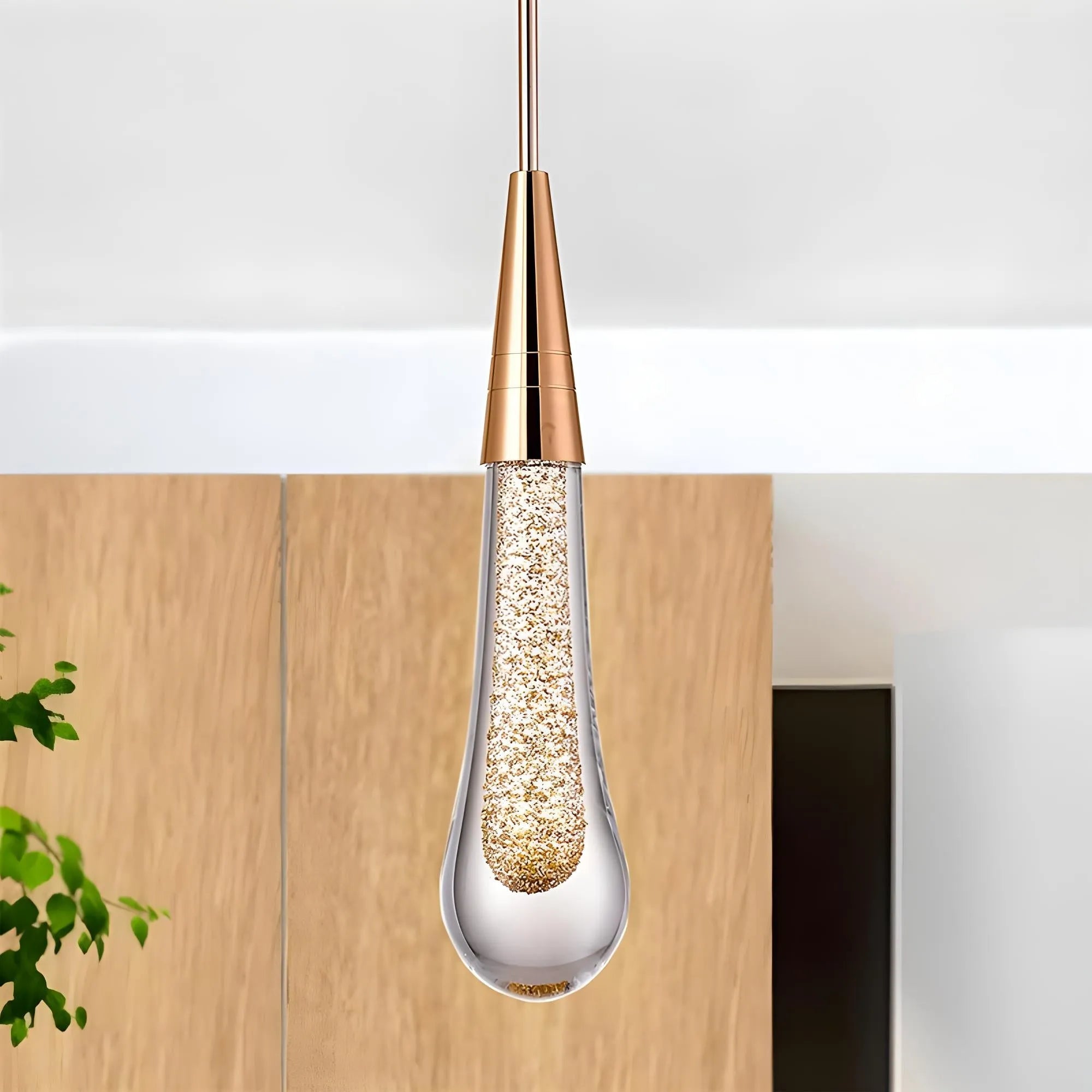 Lampada a sospensione goccia Daloriane