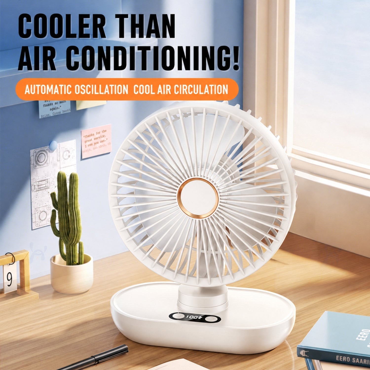 Ventilatore da tavolo Pelora