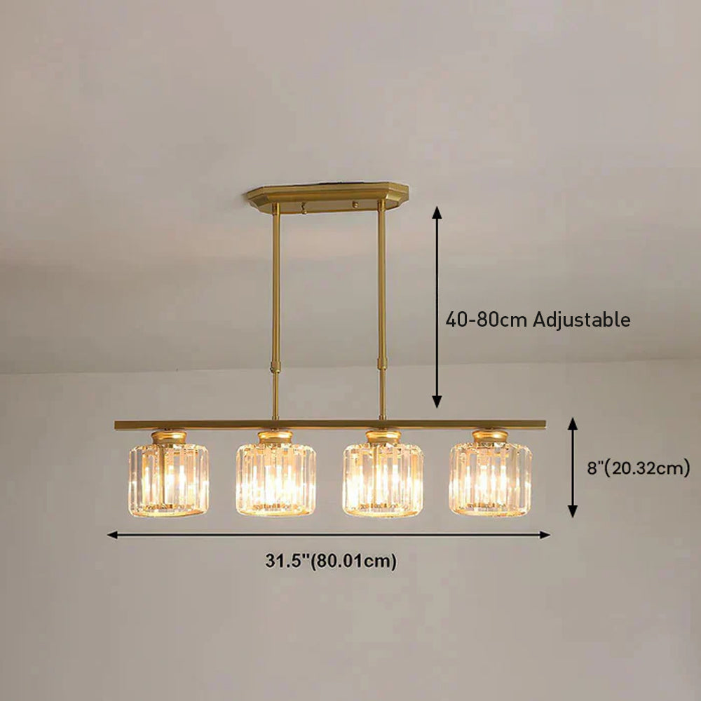Lampadario lineare Feroro