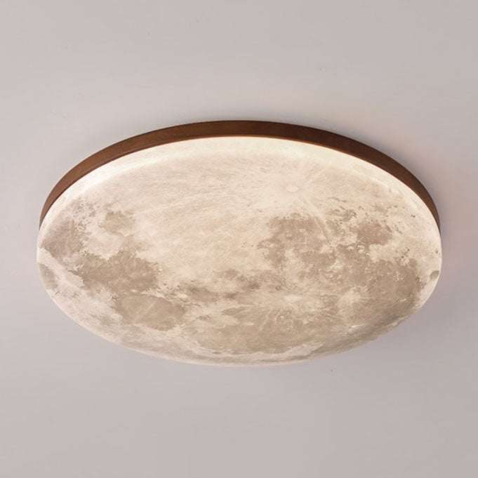 Lampada da soffitto Looro a forma di luna