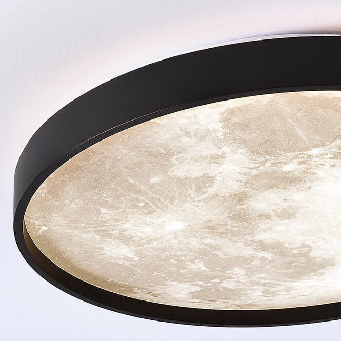 Lampada da soffitto Ferori a forma di luna
