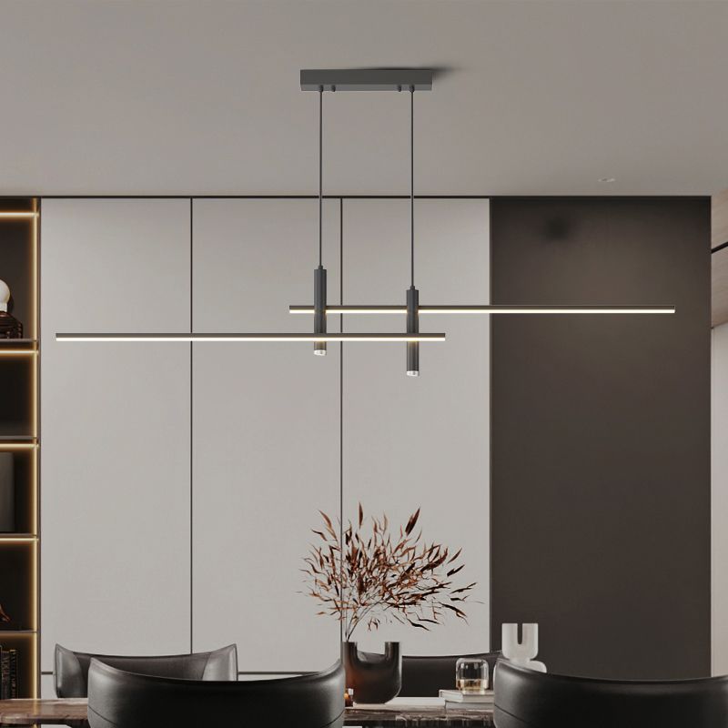 Lampada a sospensione lineare Terora