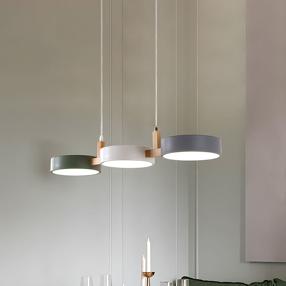 Lampada a sospensione tubolare Pelerie
