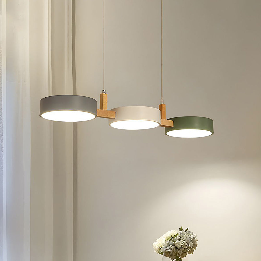 Lampada a sospensione tubolare Pelerie